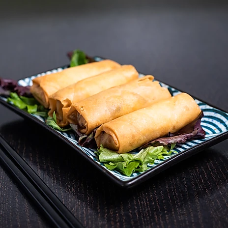 素春卷__Vegetarian Spring Roll